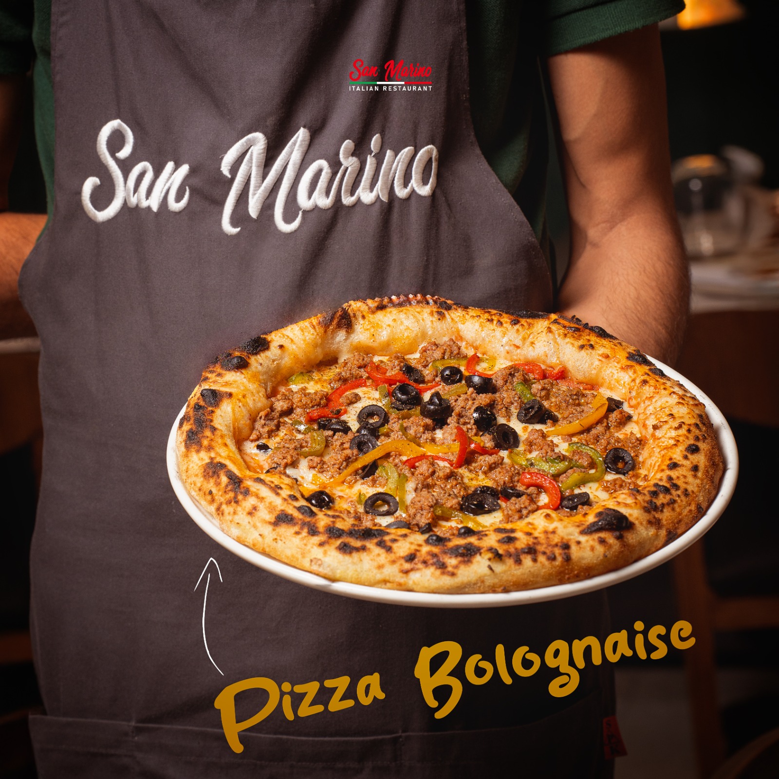 Pizza Bolognaise